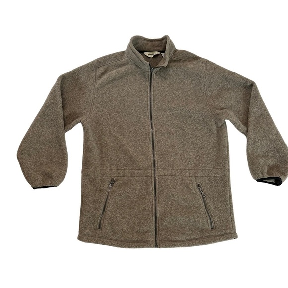 Eddie Bauer Collared Zip Up Jacket Size Medium - Picture 4 of 17
